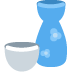 Sake Bottle And Cup Emoji (Twitter Version)