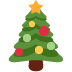 Christmas Tree Emoji (Twitter Version)