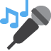 Microphone Emoji (Twitter Version)