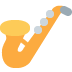 Saxophone Emoji (Twitter Version)