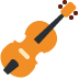 Violin Emoji (Twitter Version)