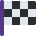 Chequered Flag Emoji (Twitter Version)