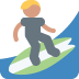 Surfer Emoji (Twitter Version)