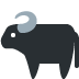 Water Buffalo Emoji (Twitter Version)