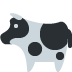 Cow Emoji (Twitter Version)
