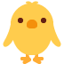 Front-facing Baby Chick Emoji (Twitter Version)