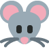 Mouse Face Emoji (Twitter Version)