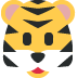 Tiger Face Emoji (Twitter Version)