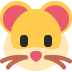 Hamster Face Emoji (Twitter Version)