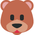 Bear Face Emoji (Twitter Version)