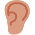 Ear Emoji (Twitter Version)