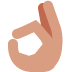 Ok Hand Sign Emoji (Twitter Version)