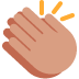 Clapping Hands Sign Emoji (Twitter Version)