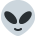 Extraterrestrial Alien Emoji (Twitter Version)
