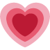 Growing Heart Emoji (Twitter Version)
