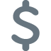 Heavy Dollar Sign Emoji (Twitter Version)