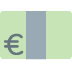 Banknote With Euro Sign Emoji (Twitter Version)