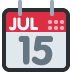 Tear-off Calendar Emoji (Twitter Version)