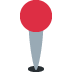Round Pushpin Emoji (Twitter Version)
