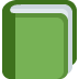 Green Book Emoji (Twitter Version)
