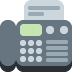 Fax Machine Emoji (Twitter Version)