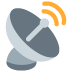 Satellite Antenna Emoji (Twitter Version)