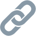 Link Symbol Emoji (Twitter Version)