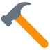 Hammer Emoji (Twitter Version)