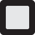 Black Square Button Emoji (Twitter Version)