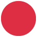 Large Red Circle Emoji (Twitter Version)