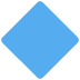 Large Blue Diamond Emoji (Twitter Version)