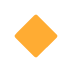 Small Orange Diamond Emoji (Twitter Version)