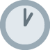 Clock Face One Oclock Emoji (Twitter Version)