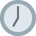 Clock Face Seven Oclock Emoji (Twitter Version)