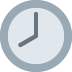 Clock Face Eight Oclock Emoji (Twitter Version)