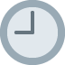 Clock Face Nine Oclock Emoji (Twitter Version)