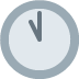 Clock Face Eleven Oclock Emoji (Twitter Version)