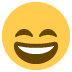 Smiling Face With Open Mouth And Smiling Eyes Emoji (Twitter Version)