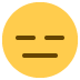 Expressionless Face Emoji (Twitter Version)