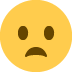 Frowning Face With Open Mouth Emoji (Twitter Version)