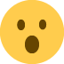 Face With Open Mouth Emoji (Twitter Version)