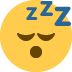 Sleeping Face Emoji (Twitter Version)