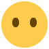 Face Without Mouth Emoji (Twitter Version)