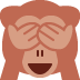 See-no-evil Monkey Emoji (Twitter Version)