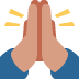 Person With Folded Hands Emoji (Twitter Version)