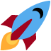 Rocket Emoji (Twitter Version)