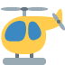 Helicopter Emoji (Twitter Version)