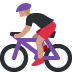 Bicyclist Emoji (Twitter Version)