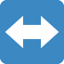 Left Right Arrow Emoji (Twitter Version)