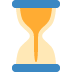 Hourglass With Flowing Sand Emoji (Twitter Version)